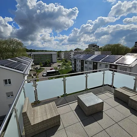 Exklusive Cozy 3-zi-penthouse Mit Grosser Dachterrasse Naehe Europa Park Und Rulantica