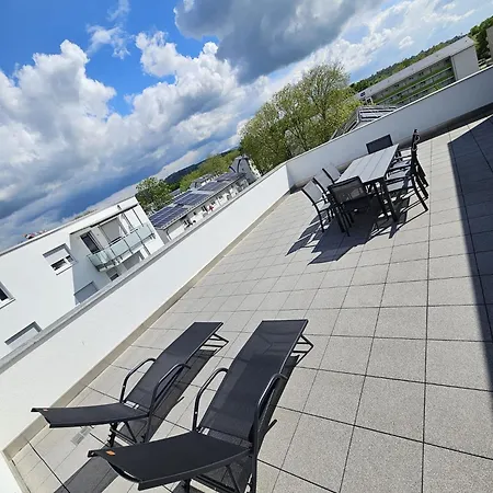Apartment Exklusive Cozy 3-zi-penthouse Mit Grosser Dachterrasse Naehe Europa Park Und Rulantica